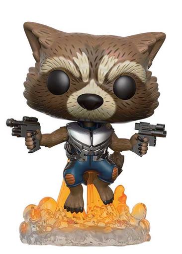 GUARDIANES DE LA GALAXIA FIGURA 9 CM ROCKET RACCOON VINYL POP GUARDIANES DE LA GALAXIA FIGURA 9 CM ROCKET RACCOON VINYL POP