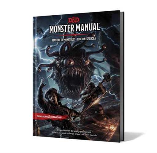 DUNGEONS & DRAGONS: MONSTER MANUAL - MANUAL DE MONSTRUOS EDICION ESPAÑOLA DUNGEONS & DRAGONS: MONSTER MANUAL - MANUAL DE MONSTRUOS EDICION ESPAÑOLA