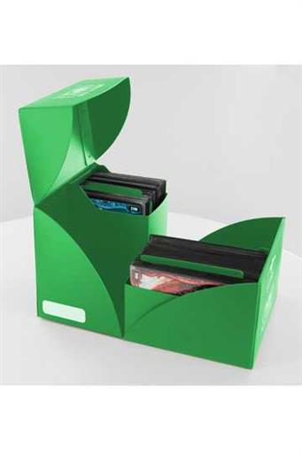 ULTIMATE GUARD TWIN DECK CASE 160+ CAJA CARTAS ESTANDAR VERDE ULTIMATE GUARD TWIN DECK CASE 160+ CAJA CARTAS ESTANDAR VERDE