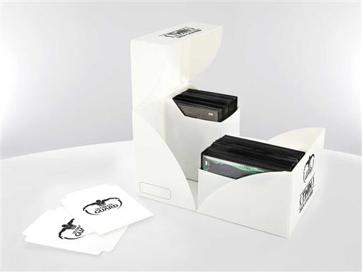 ULTIMATE GUARD TWIN DECK CASE 160+ CAJA CARTAS ESTANDAR BLANCO ULTIMATE GUARD TWIN DECK CASE 160+ CAJA CARTAS ESTANDAR BLANCO