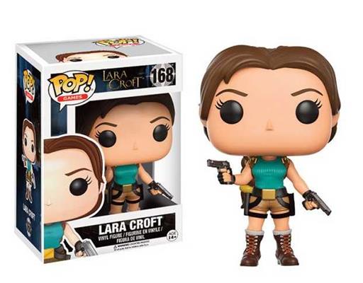 TOMB RAIDER FIGURA 9 CM LARA CROFT VINYL POP TOMB RAIDER FIGURA 9 CM LARA CROFT VINYL POP