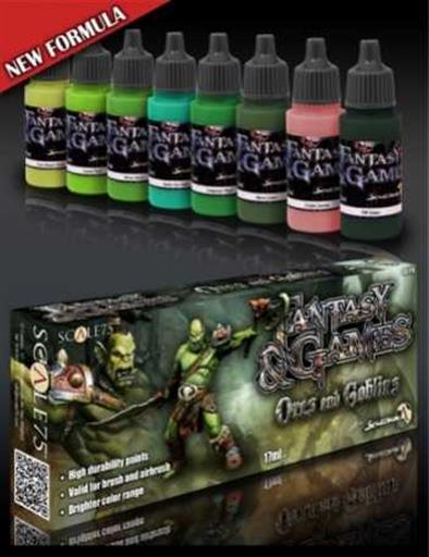FANTASY AND GAMES SET DE PINTURA ORCS AND GOBLINS FANTASY AND GAMES SET DE PINTURA ORCS AND GOBLINS