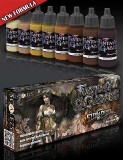FANTASY AND GAMES SET DE PINTURA STEAM AND PUNK