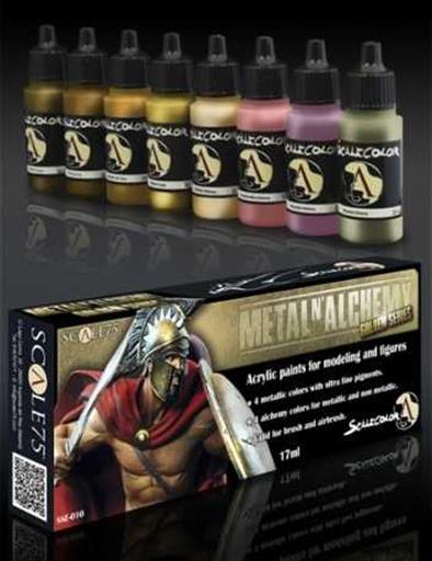 SCALECOLOR SET DE PINTURA METAL AND ALCHEMY GOLDEN SCALECOLOR SET DE PINTURA METAL AND ALCHEMY GOLDEN