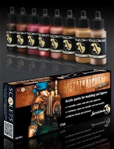 SCALECOLOR SET DE PINTURA METAL AND ALCHEMY COPPER SCALECOLOR SET DE PINTURA METAL AND ALCHEMY COPPER