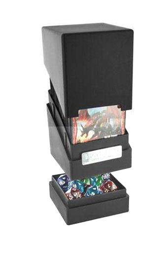 ULTIMATE GUARD MONOLITH DECK CASE 100 CAJA CARTAS TAMAÑO ESTANDAR NEGRO