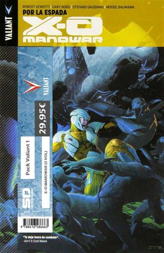 PACK VALIANT 01 X-O MANOWAR (5 VOL) PACK VALIANT 01 X-O MANOWAR (5 VOL)