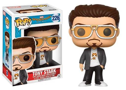 SPIDER-MAN HOMECOMING FIGURA 9 CM TONY STARK VINYL POP SPIDER-MAN HOMECOMING FIGURA 9 CM TONY STARK VINYL POP