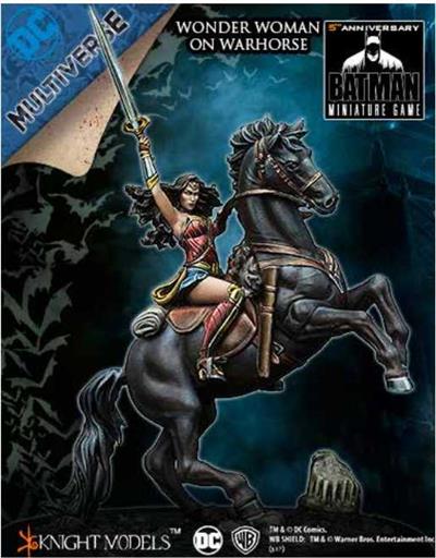 BATMAN MINIATURE GAME: WONDER WOMAN ON WAR HORSE