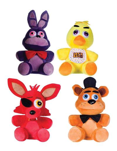 FIVE NIGHTS AT FREDDY´S PELUCHE 28 CM (SURTIDO) FIVE NIGHTS AT FREDDY´S PELUCHE 28 CM (SURTIDO)