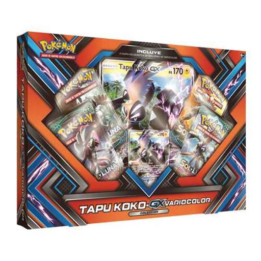 POKEMON JCC: CAJA COLECCION SHINY TAPU KOKO-GX POKEMON JCC: CAJA COLECCION SHINY TAPU KOKO-GX