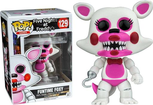 FIVE NIGHTS AT FREDDY'S FIGURA 9 CM FUNTIME FOXY VINYL POP FIVE NIGHTS AT FREDDY'S FIGURA 9 CM FUNTIME FOXY VINYL POP