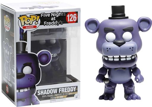 FIVE NIGHTS AT FREDDY'S FIGURA 9 CM SHADOW FREDDY VINYL POP FIVE NIGHTS AT FREDDY'S FIGURA 9 CM SHADOW FREDDY VINYL POP