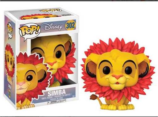 EL REY LEON FIG 9 CM SIMBA VINYL POP! FUNKO 302 EL REY LEON FIG 9 CM SIMBA VINYL POP! FUNKO 302