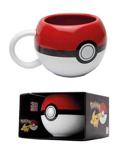 POKEMON TAZA 3D POKEBALL 300 ML POKEMON TAZA 3D POKEBALL 300 ML