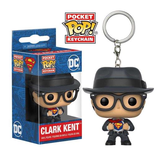 SUPERMAN LLAVERO 4 CM CLARK KENT POCKET POP DC COMICS SUPERMAN LLAVERO 4 CM CLARK KENT POCKET POP DC COMICS