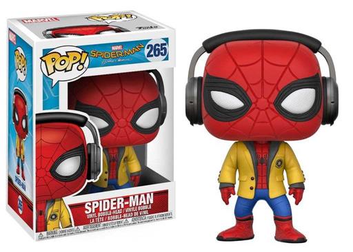 SPIDER-MAN HOMECOMING FIGURA 9 CM SPIDER-MAN (HEADPHONES) VINYL POP SPIDER-MAN HOMECOMING FIGURA 9 CM SPIDER-MAN (HEADPHONES) VINYL POP