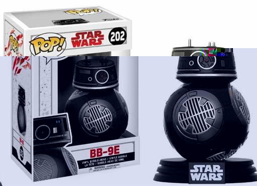 STAR WARS EPISODIO VIII CABEZON 9 CM BB-9E POP! STAR WARS EPISODIO VIII CABEZON 9 CM BB-9E POP!