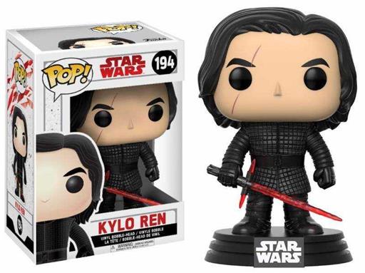 STAR WARS EPISODIO VIII CABEZON 9 CM KYLO REN POP! STAR WARS EPISODIO VIII CABEZON 9 CM KYLO REN POP!