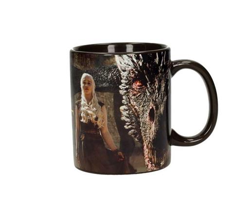 JUEGO DE TRONOS TAZA CERAMICA DRAGON & DAENERYS JUEGO DE TRONOS TAZA CERAMICA DRAGON & DAENERYS