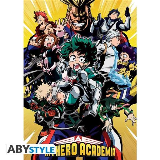 POSTER MY HERO ACADEMIA GRUPO 61 X 91 CM POSTER MY HERO ACADEMIA GRUPO 61 X 91 CM