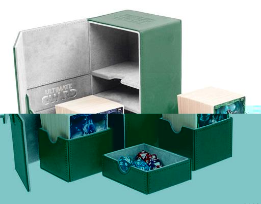 ULTIMATE GUARD TWIN FLIP´N´TRAY DECK CASE 160+ CARTAS STD XENOSKIN VERDE ULTIMATE GUARD TWIN FLIP´N´TRAY DECK CASE 160+ CARTAS STD XENOSKIN VERDE
