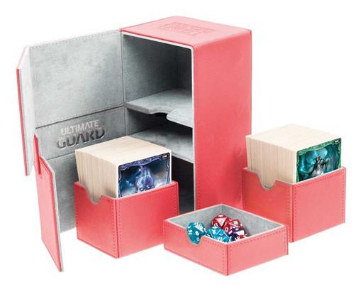 ULTIMATE GUARD TWIN FLIP´N´TRAY DECK CASE 160+ CARTAS STDAR XENOSKIN ROJO ULTIMATE GUARD TWIN FLIP´N´TRAY DECK CASE 160+ CARTAS STDAR XENOSKIN ROJO
