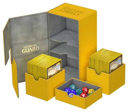 ULTIMATE GUARD TWIN FLIP´N´TRAY DECK CASE 200 CARTAS STD XENOSKIN AMBAR ULTIMATE GUARD TWIN FLIP´N´TRAY DECK CASE 200 CARTAS STD XENOSKIN AMBAR