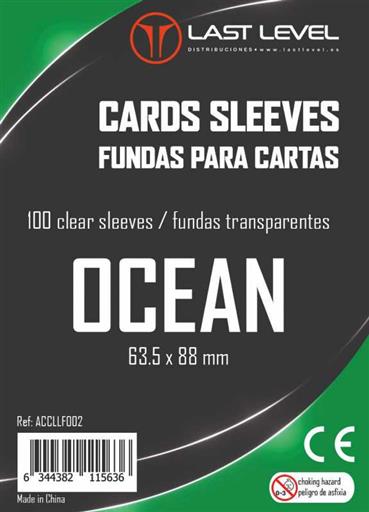 FUNDAS LAST LEVEL OCEAN STANDARD 635MM X 88MM (100)