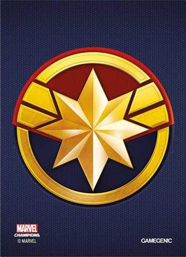 MARVEL CHAMPIONS FUNDAS CAPITANA MARVEL (50)