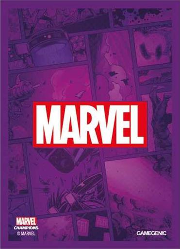 MARVEL CHAMPIONS FUNDAS MARVEL PURPLE (50)