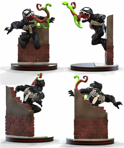 VENOM DIORAMA Q-FIG 15CM