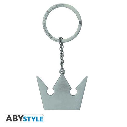 KINGDOM HEARTS LLAVERO METALICO EMBLEM CROWN