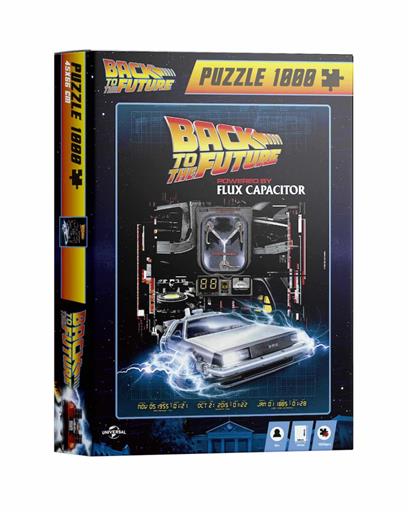 REGRESO AL FUTURO PUZZLE 1000 PIEZAS POWERED BY FLUX CAPACITOR