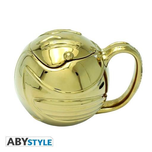 HARRY POTTER TAZA 3D GOLDEN SNITCH