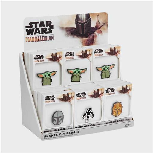 STAR WARS THE MANDALORIAN PINS VARIOS MODELOS
