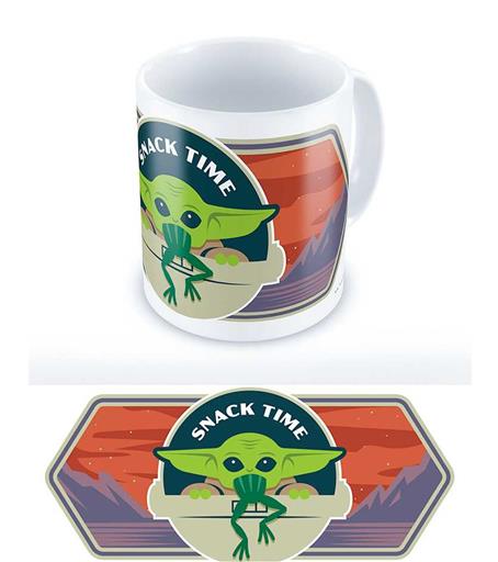 STAR WARS THE MANDALORIAN TAZA CERAMICA SNACK TIME