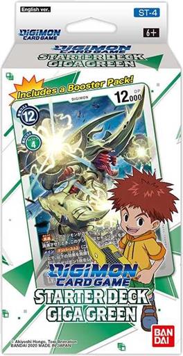 DIGIMON CARD GAME STARTER DECK 4 GIGA GREEN